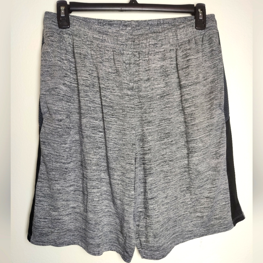 Unipro Men's Basketball/Athletic Shorts, Grey, Size XL